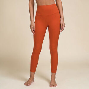 Lululemon Align High Rise Pant 25" Canyon Orange Leggings Size 14